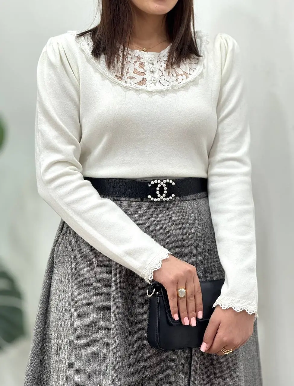 بافت گپ دانتل ترک صدف